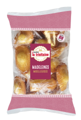 Madeleines moelleuses au citron