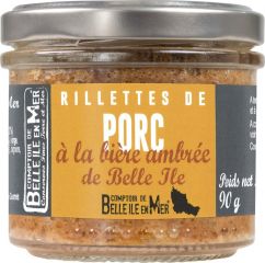 Rillettes de porc à la bière ambrée de Belle-île