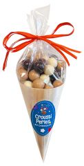 Chocolat Crousti perles en cone