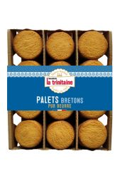 Palets bretons pur beurre rangés 660g