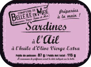 Sardines à l'ail 