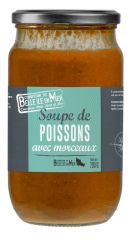 Soupe de poissons avec morceaux