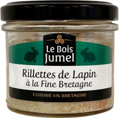 Rillettes de lapin à la fine de Bretagne