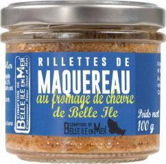 Rillettes de maquereaux au fromage de chèvre de Belle-île