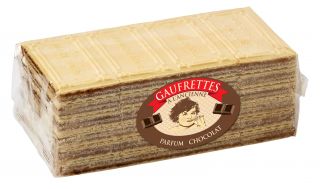 Gaufrettes à l'ancienne - chocolat