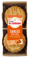 Sablés Bretons aux éclats de caramels beurre salé