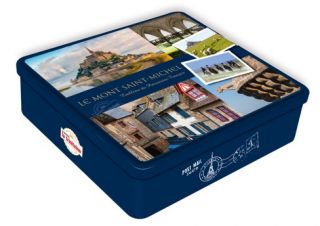 Boîte Métal Mont Saint Michel - Galettes et Palets 