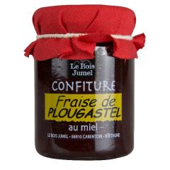 Confiture de fraise de Plougastel au miel 120g