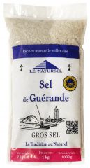 Gros sel de Guérande en sachet 1 kg