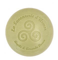 Savon rond argile & amande douce