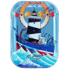 Sardines millésimées 2023 phare noir et blanc