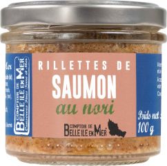 Rillettes de saumon au nori