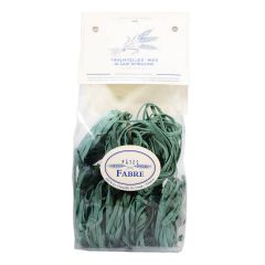 Pâtes tagliatelles à la spiruline