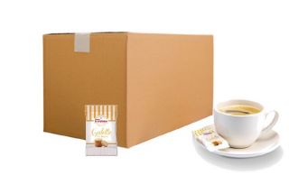 Carton vrac de mini galettes bretonnes pur beurre - Bord de tasse
