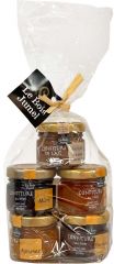 Confiture en sachet 5 pots de 35g