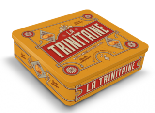 Coffret 1/4 Fer Vintage jaune