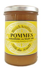 Confiture pommes caramélisées