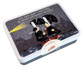 Boîte 1/2 de caramels - on voit que c'est l'été - 100g 