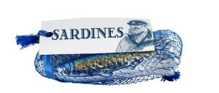 Filet bleu de sardines au chocolat