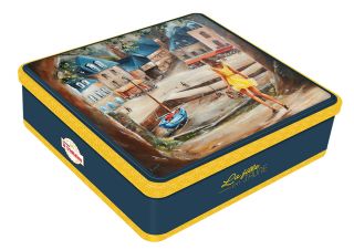 Coffret ¼ Fer La Fille En Jaune « St Goustan »  - Galettes et Palets