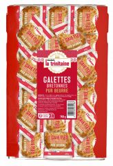 Caissette de galettes pur beurre en sachets individuels