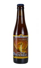 Bière ambrée  Mor Braz Excalibur 33cl