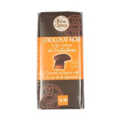 Tablette au chocolat noir et à la crème de Salidou