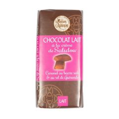 Tablette au chocolat au lait et à la crème de Salidou