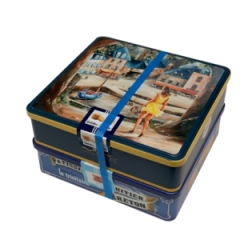 Lot de deux coffrets 1/4 fer 