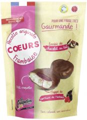 Mini-Craquelins Chocolat au Lait Cœur Framboise