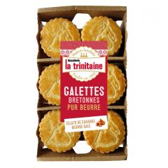 Galettes bretonnes pur beurre aux éclats de caramel