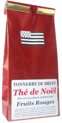 Thé vert de Noël aux algues et fruits rouges