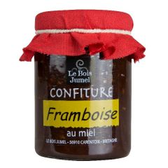 Confiture de framboise au miel 120g