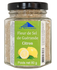 Fleur de Sel de Guérande citron - petit pot