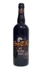 Bière breiz'ile aromatisée au rhum 75cl