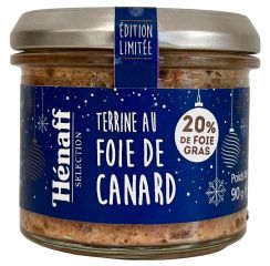 Terrine au foie de canard de noël