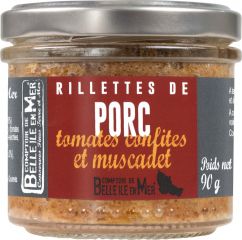 Rillettes de porc aux tomates confites et Muscadet