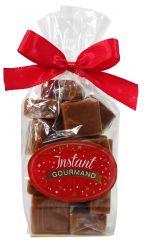 Caramels tendres au beurre salé ruban rouge