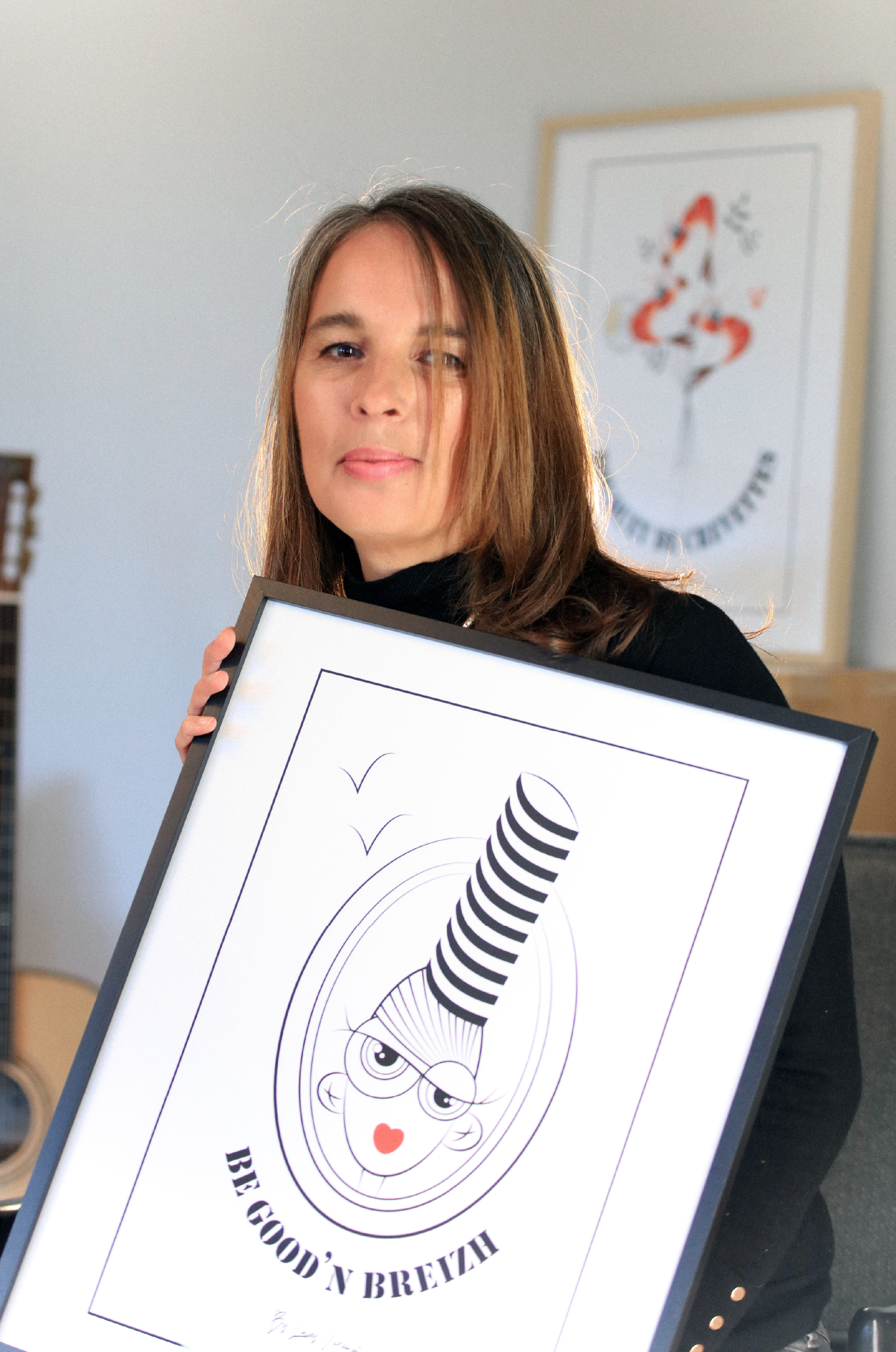 Rencontre avec By Lady Verdelet, graphiste pléneuvienne au style chic et décalé