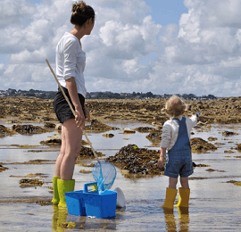 [Les tribulations de Maëline] La pêche à pied est une activité qui a la côte... Et pour cause !