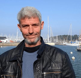 Sébastien Audigane, équipier de Francis Joyon lors du nouveau record du trophée Jules Verne