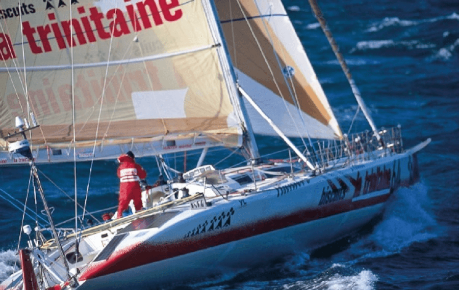 Bateau sponsorisé la Trinitaine