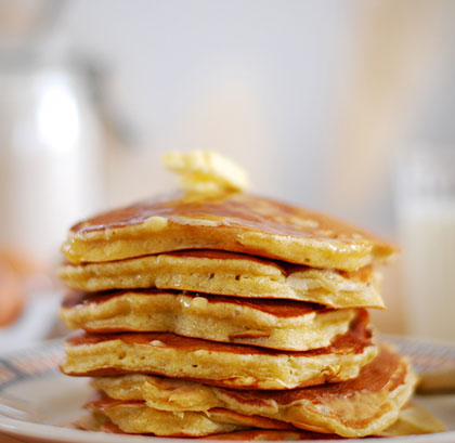 Crêpes Kouign Bigouden du Finistère empilées