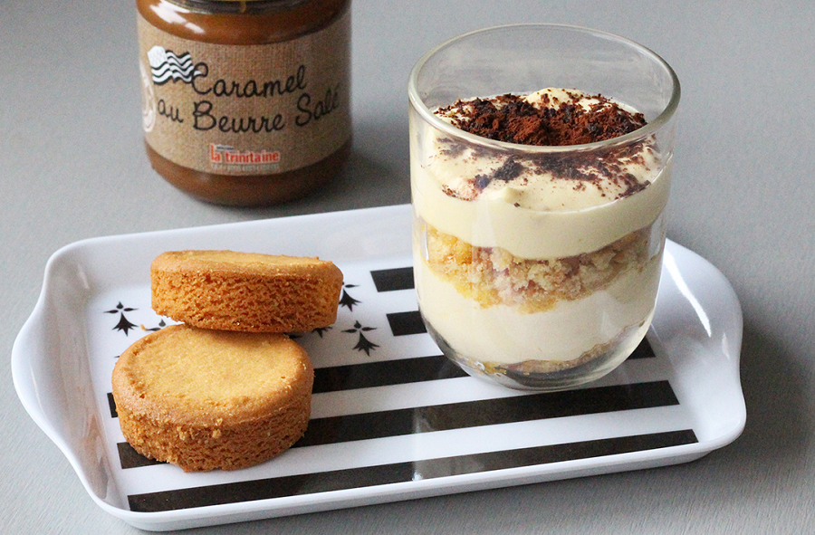 Tiramisu au caramel au beurre salé